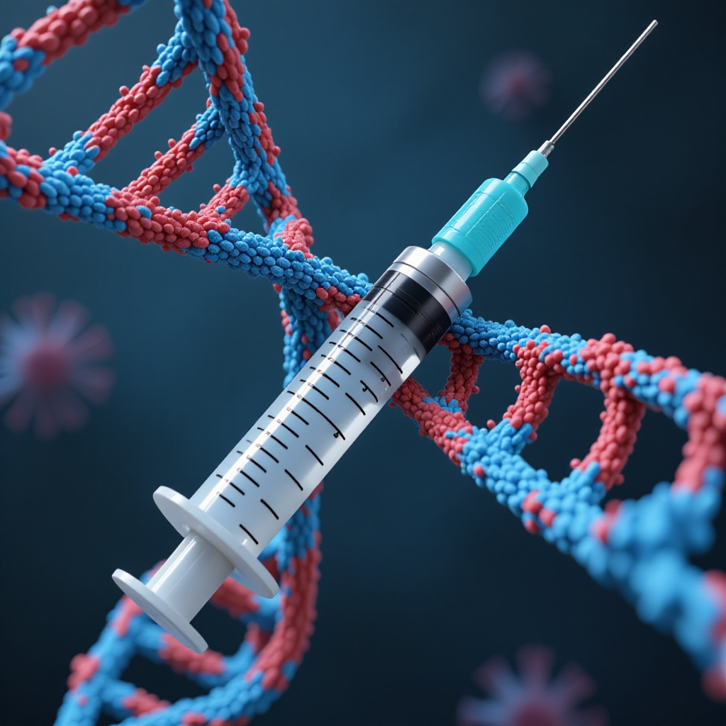 Vaccination and science concept — placeholder
