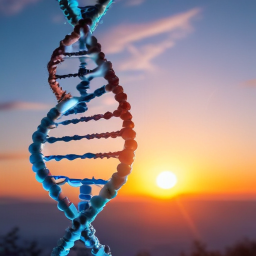 Timeline illustration of mRNA technology from DNA discovery to modern vaccines