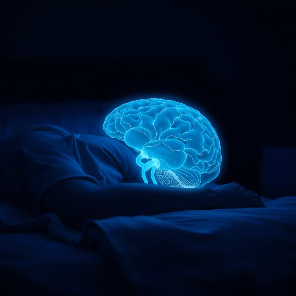 sleep position brain detox myth glymphatic system